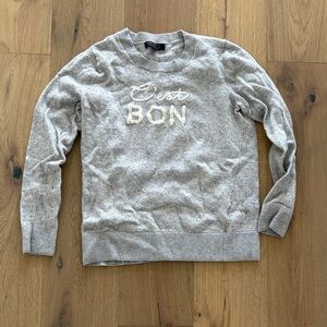 Gray women’s banana republic Sweater